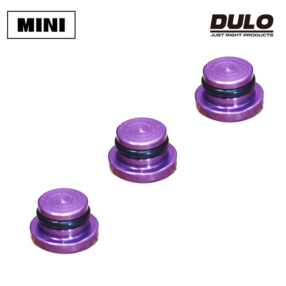 DULO ツールミニサイズ専用カラーエンドキャップ 3個セット