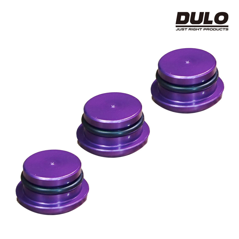 DULO RCメンテナンスドライバー専用カラーエンドキャップ 3個セット