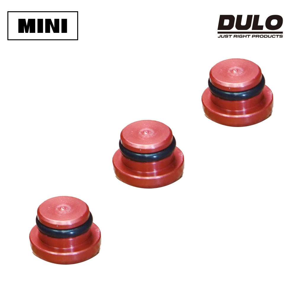 DULO ツールミニサイズ専用カラーエンドキャップ 3個セット