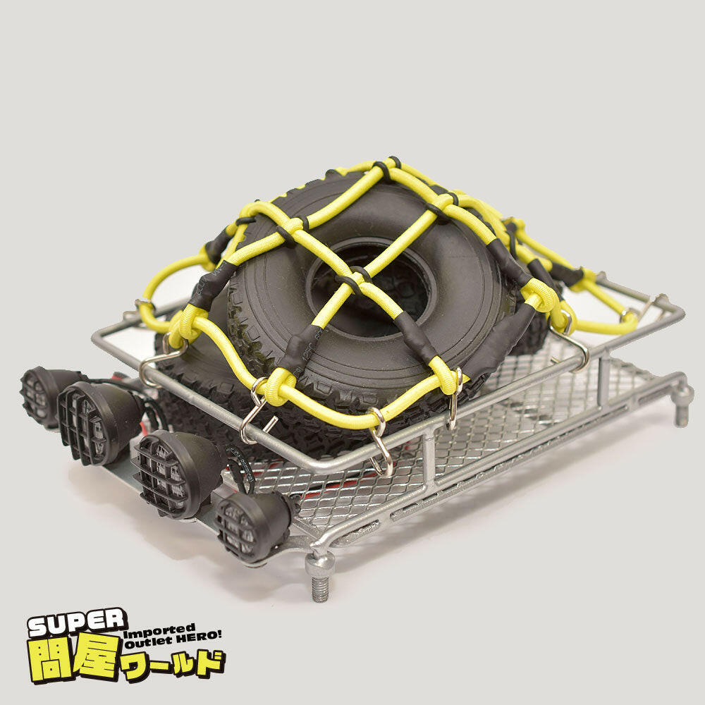 問屋ワールド】1/10～1/12スケール RCカー用ルーフラックネット – RAYWOOD